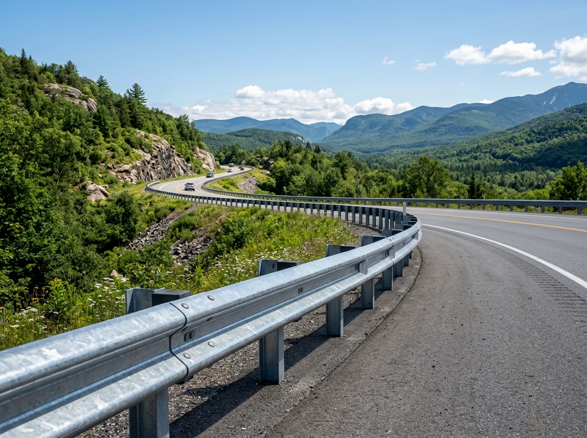 Thrie-Beam Crash Barriers